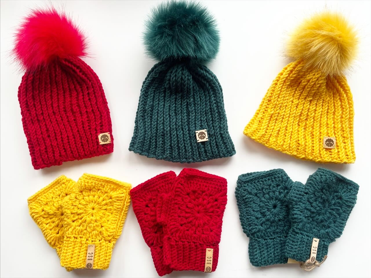"Noble yellow" Winter set
