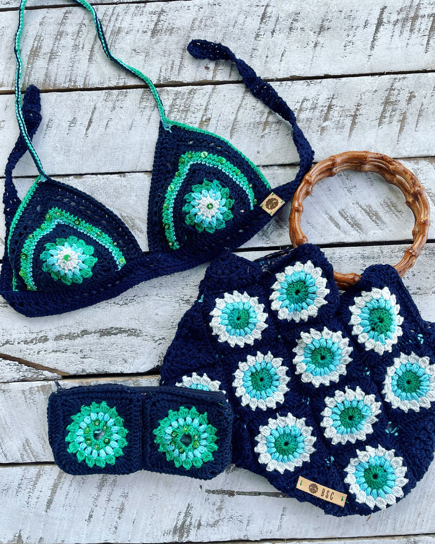 "Melancholy Woman" Bikini Top