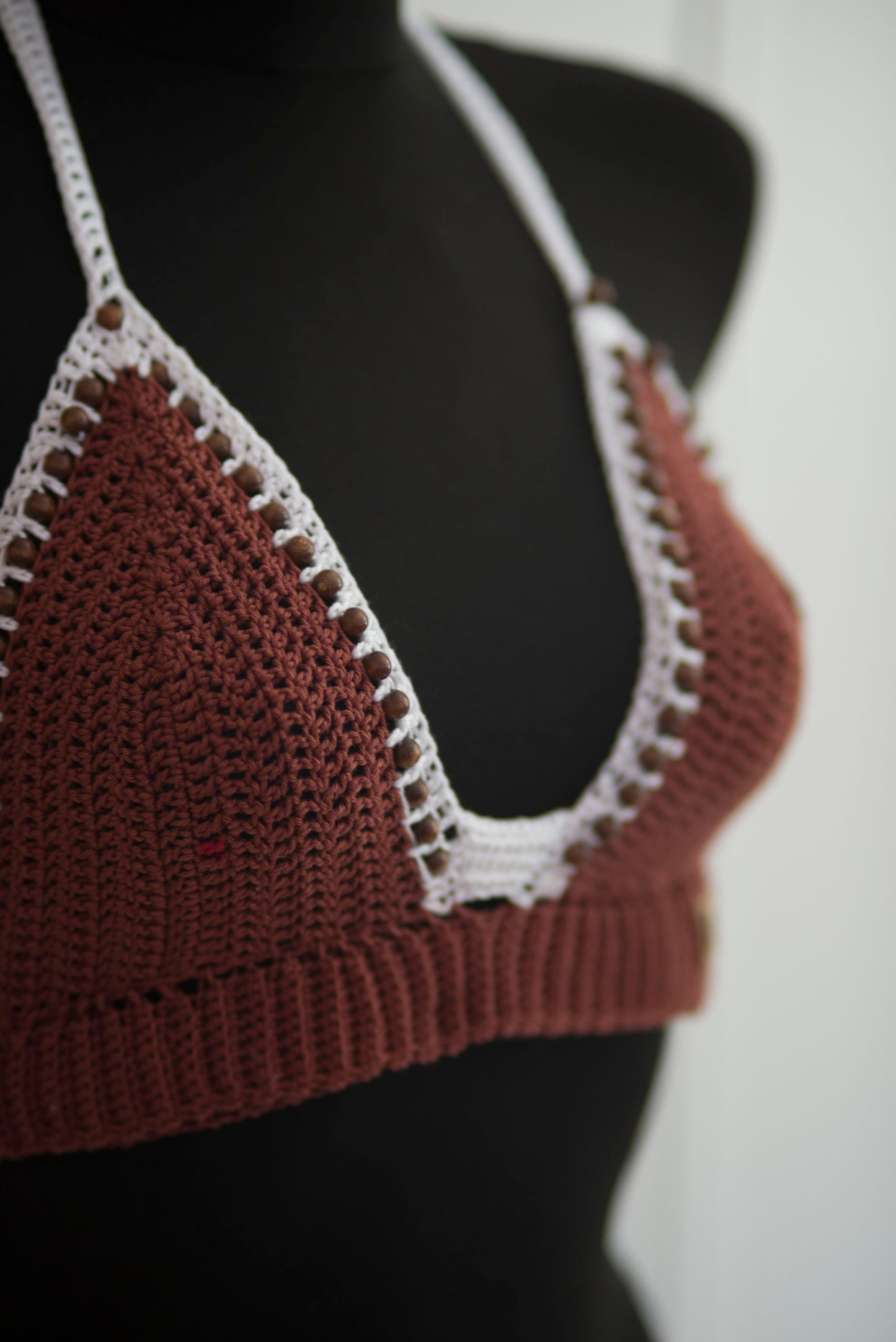 "Chocolate Chip" Bralette crop top