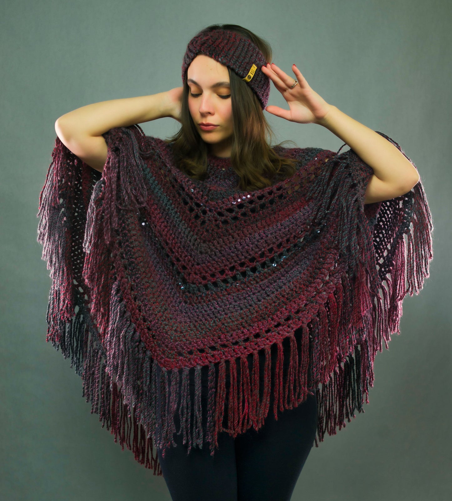 "101 Kinds Of Love" Beanie, Headband & Poncho