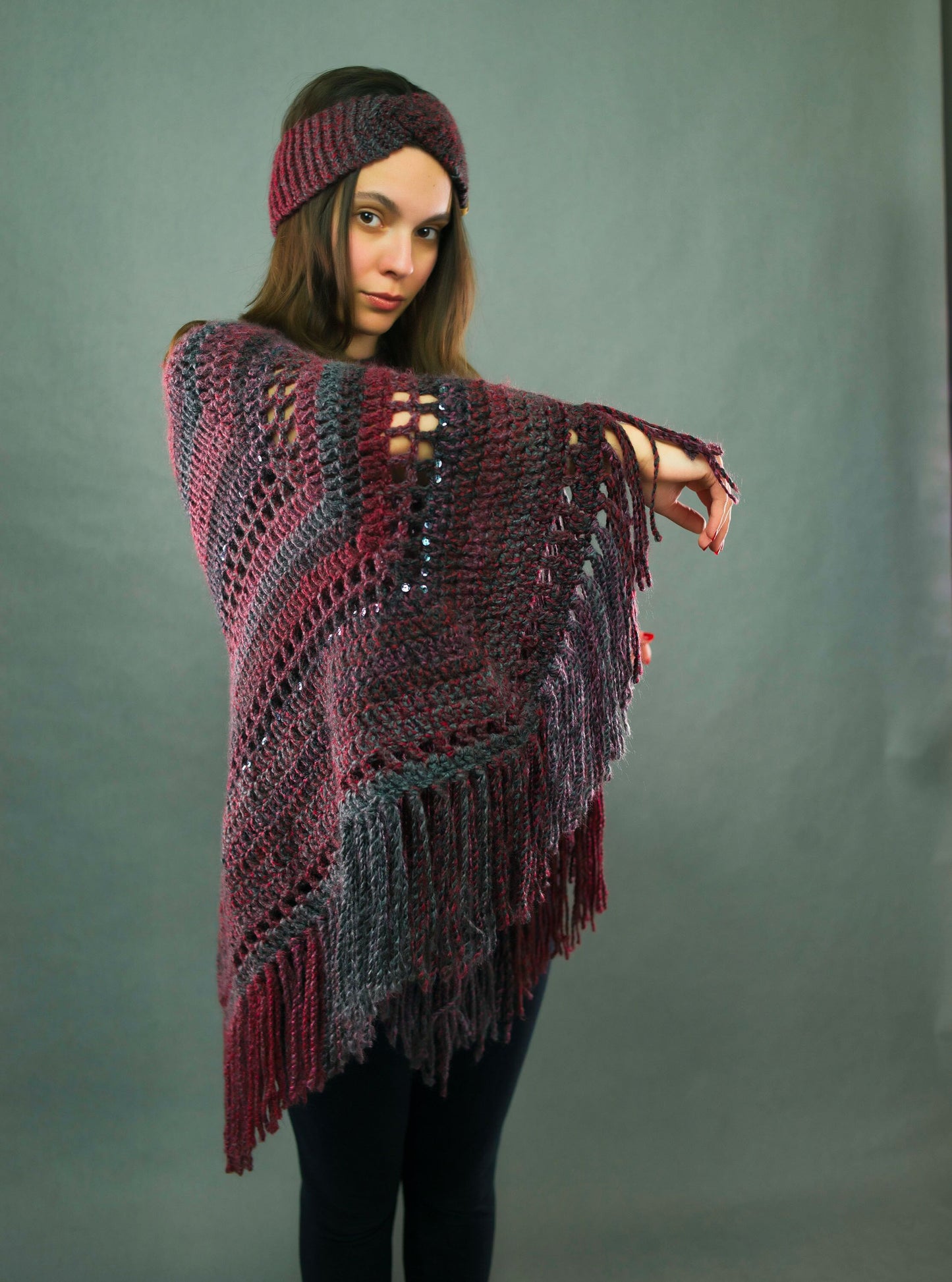 "101 Kinds Of Love" Beanie, Headband & Poncho