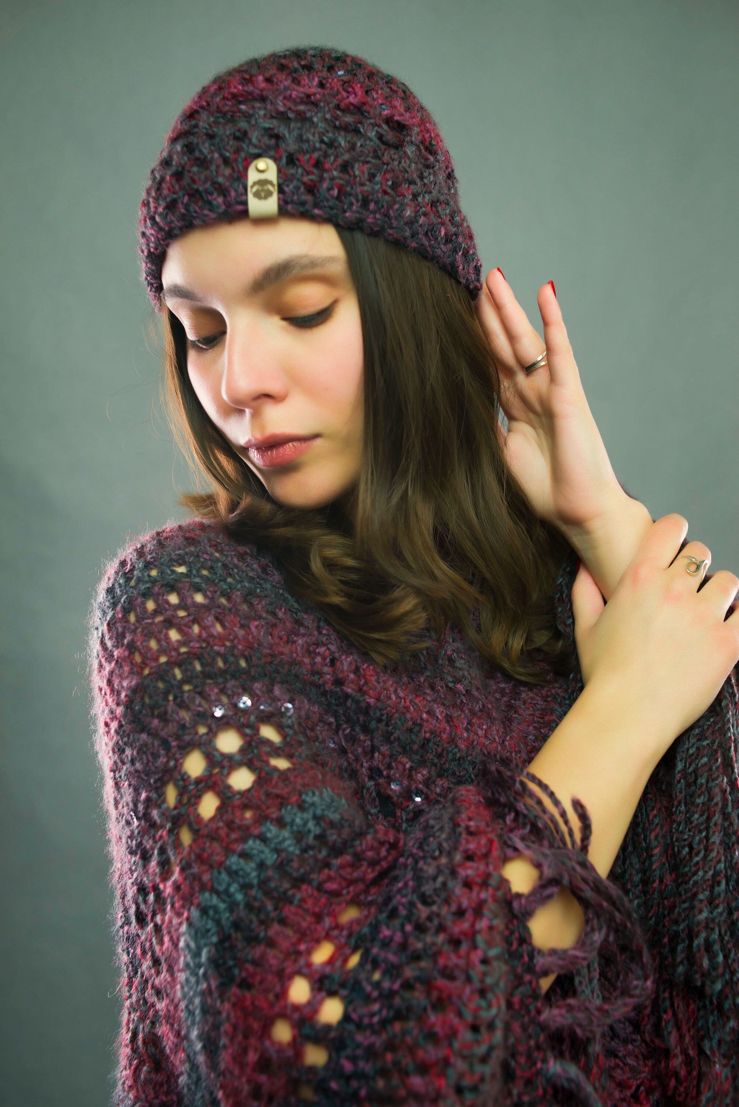 "101 Kinds Of Love" Beanie, Headband & Poncho