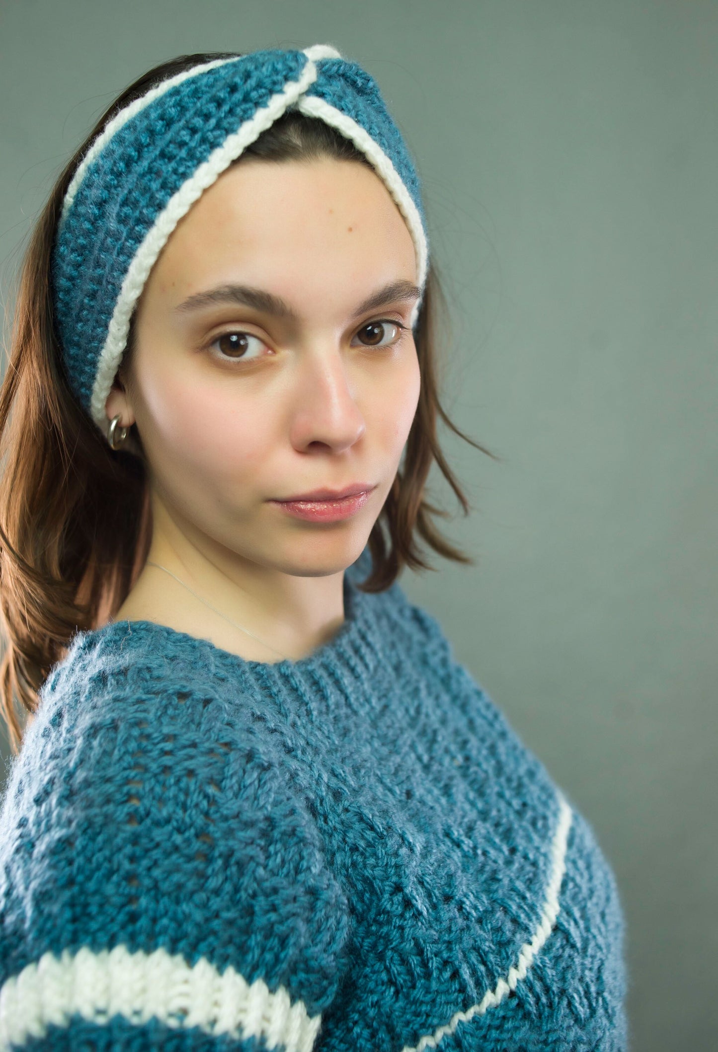 "Pacific" Short-sleeve sweater