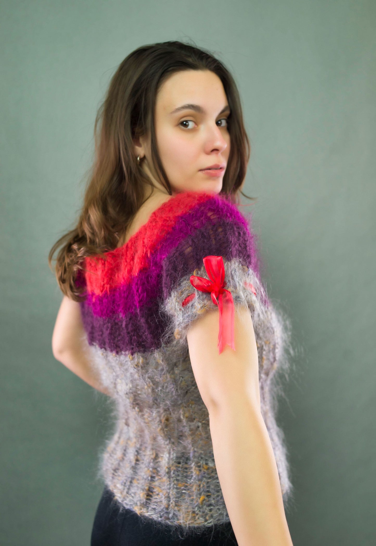 "Married To The Cloud" Short sleeve sweater