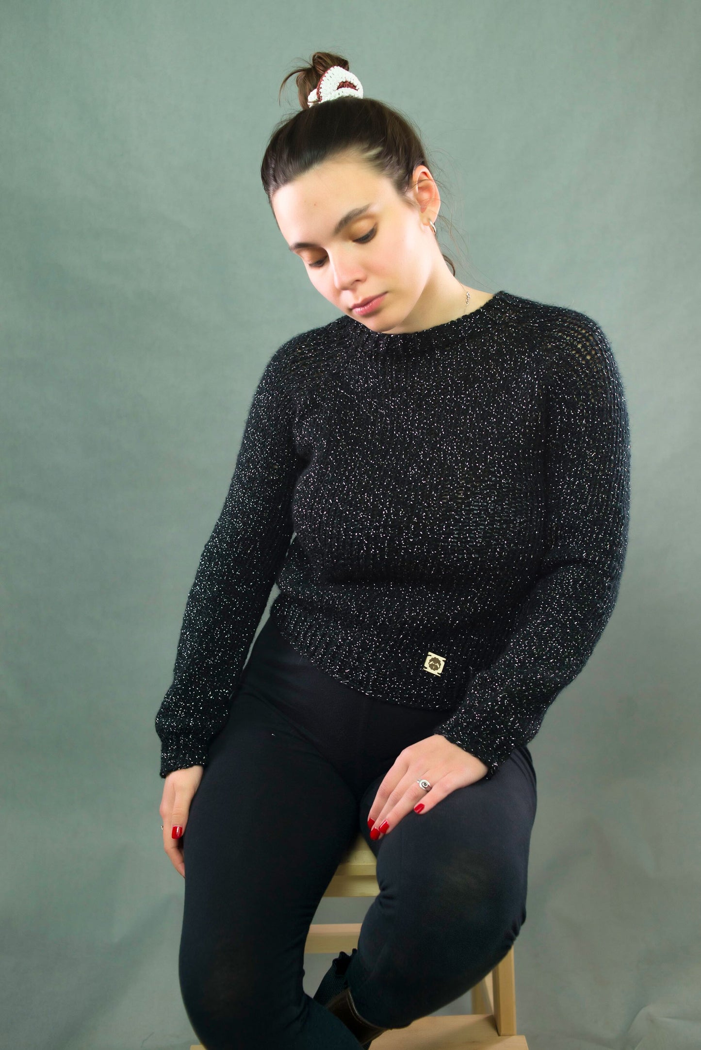 "Starry night" sweater