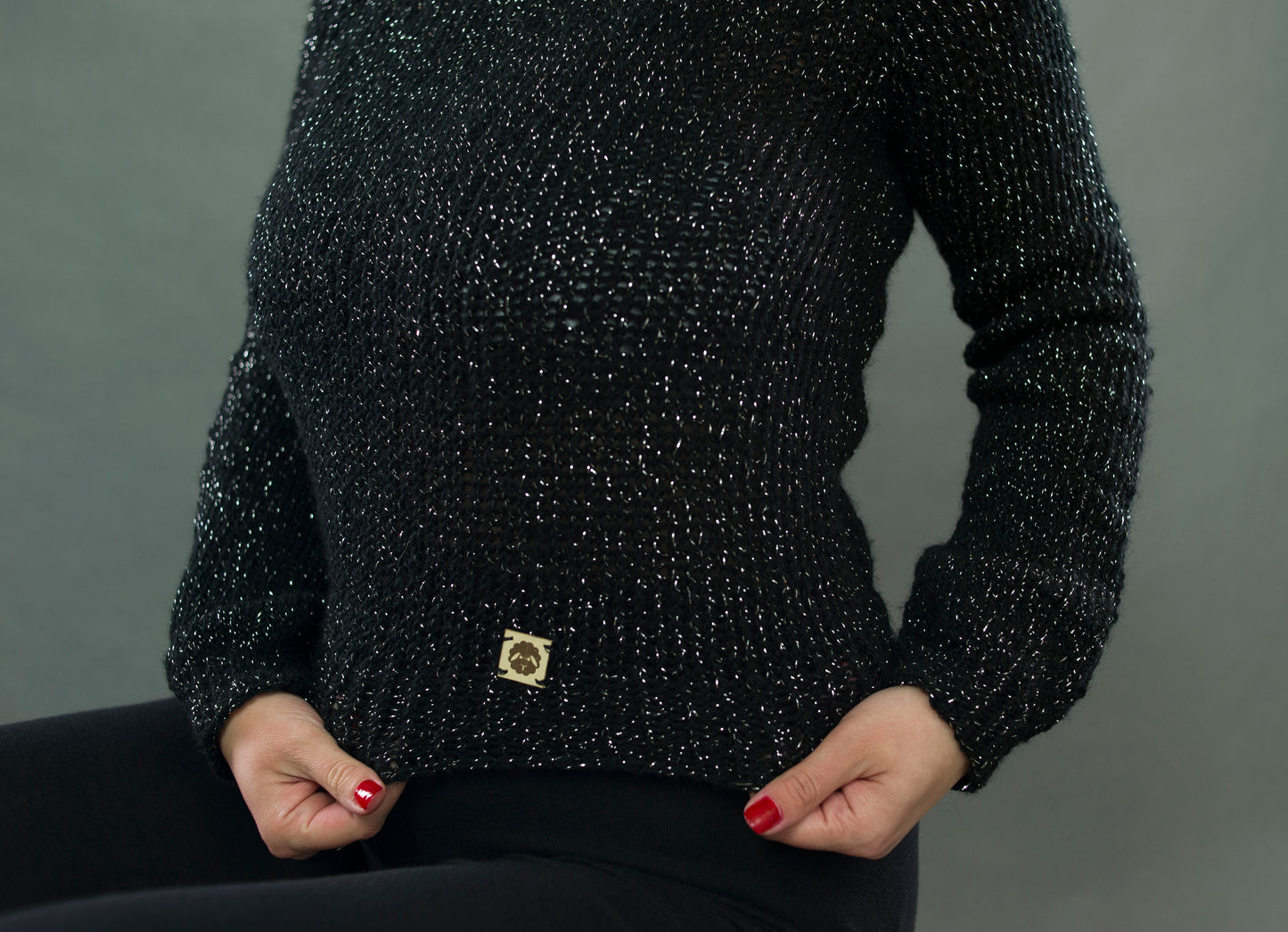 "Starry night" sweater