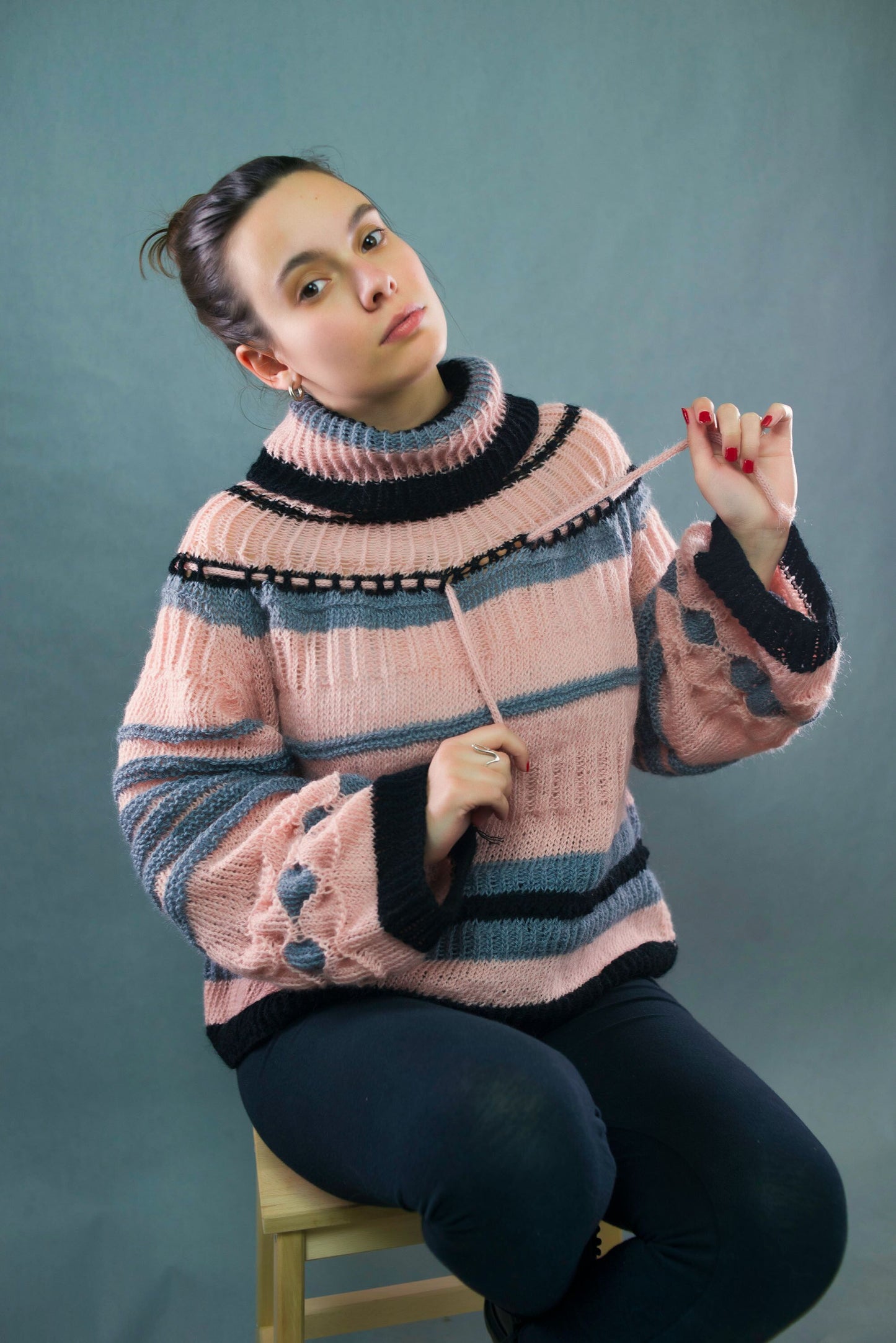 "Strawberry Pudding" Sweater for Women