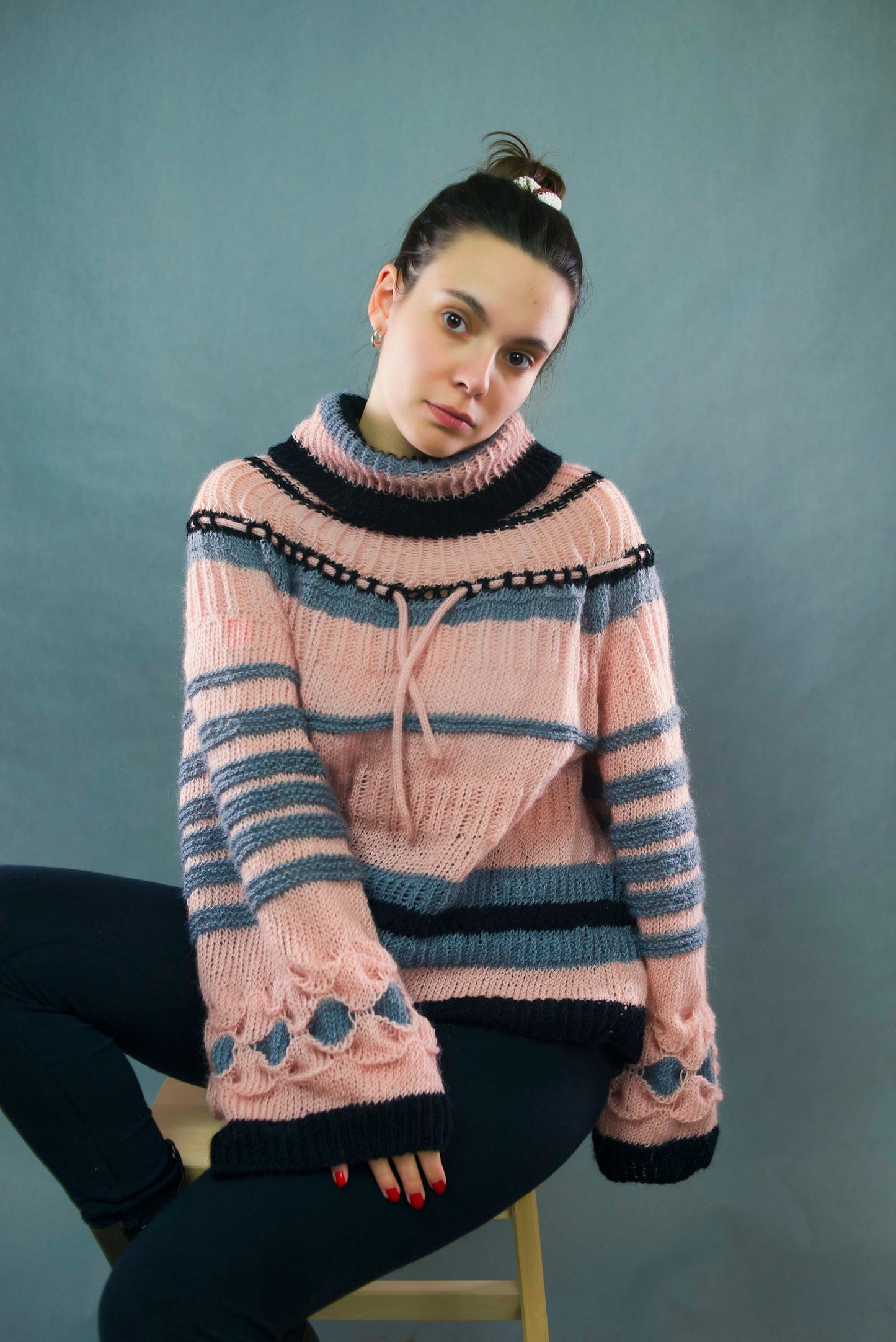 "Strawberry Pudding" Sweater for Women