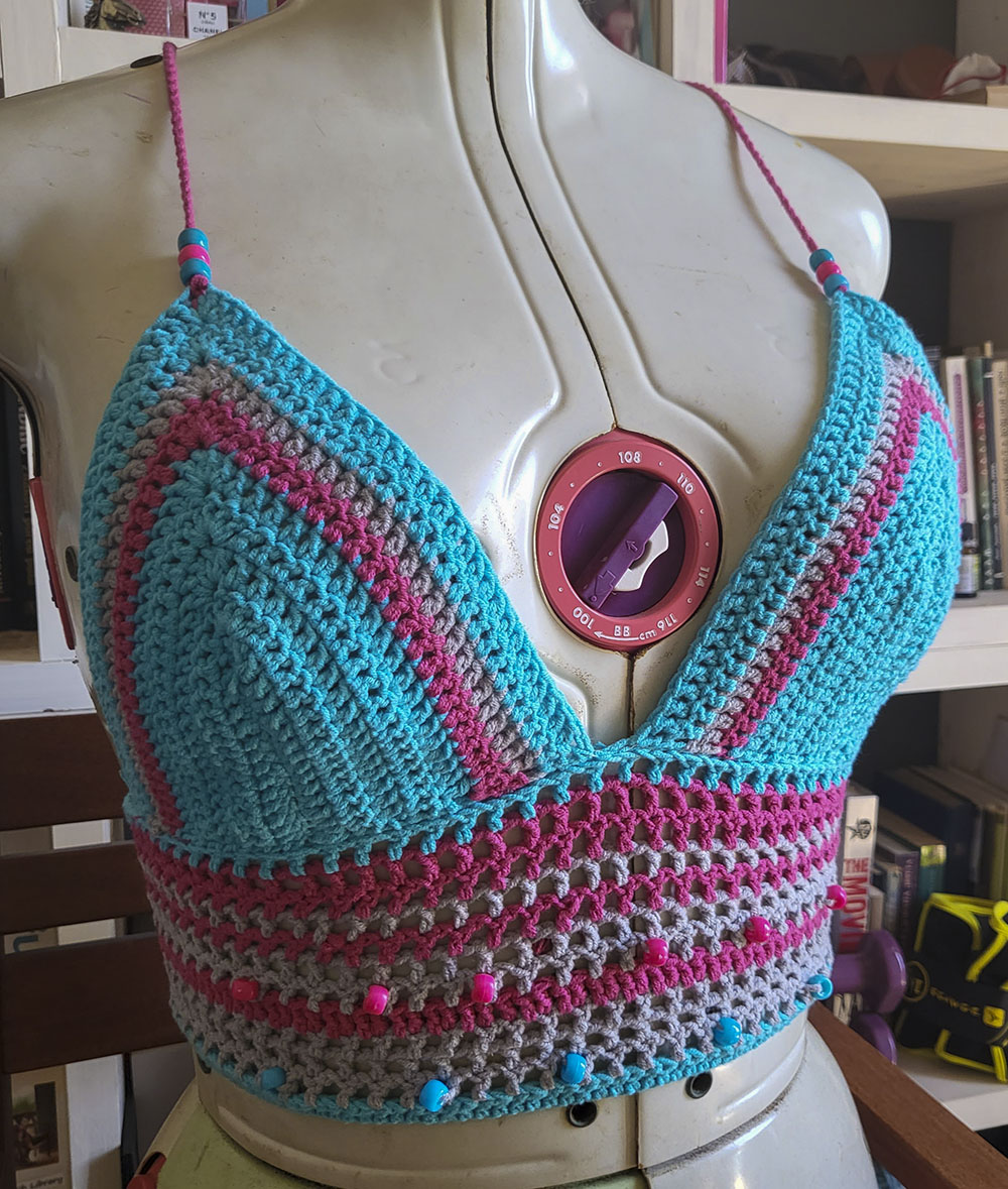"Serbia Reconsidered" Bralette crop top