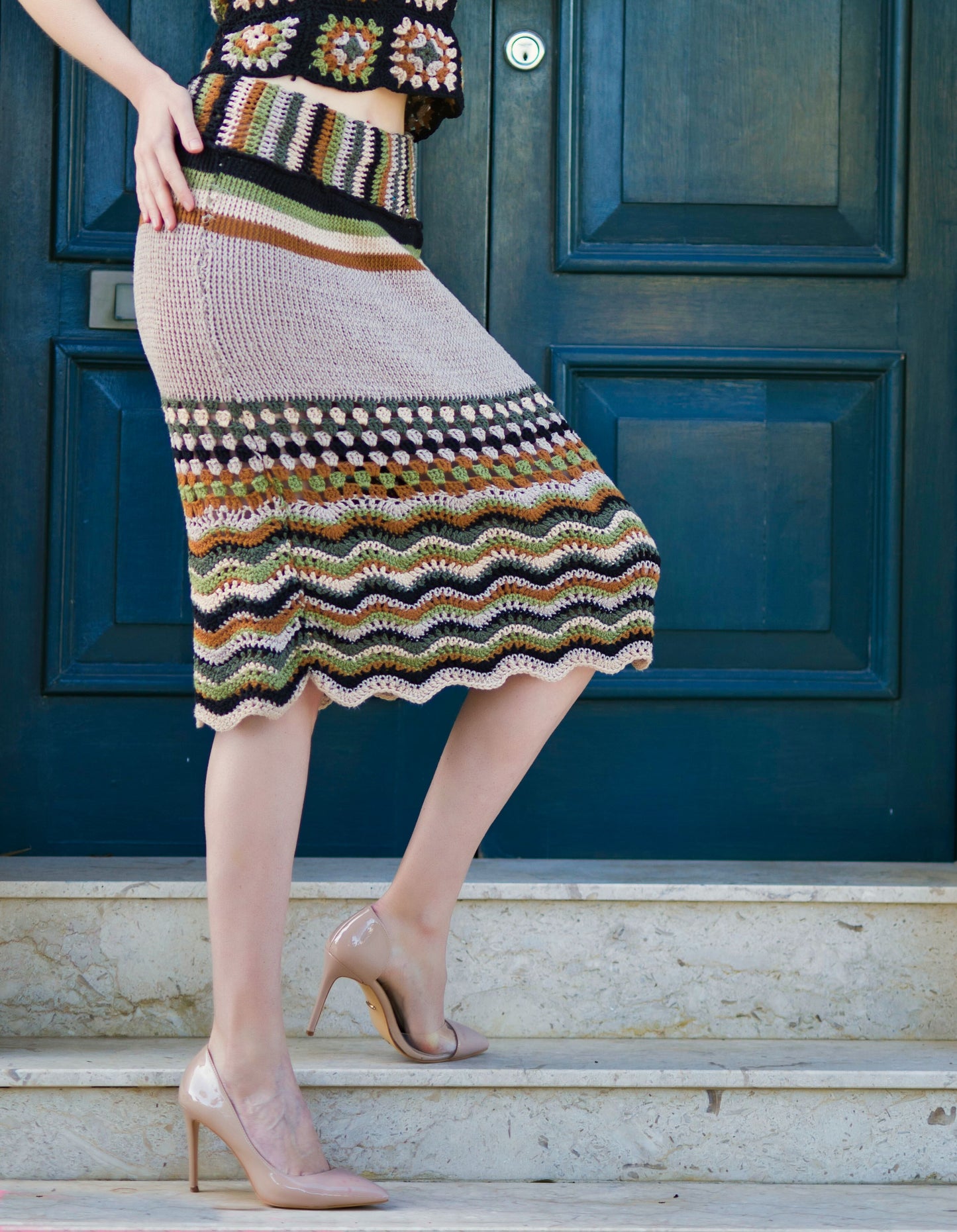 "The Three Youth" skirt
