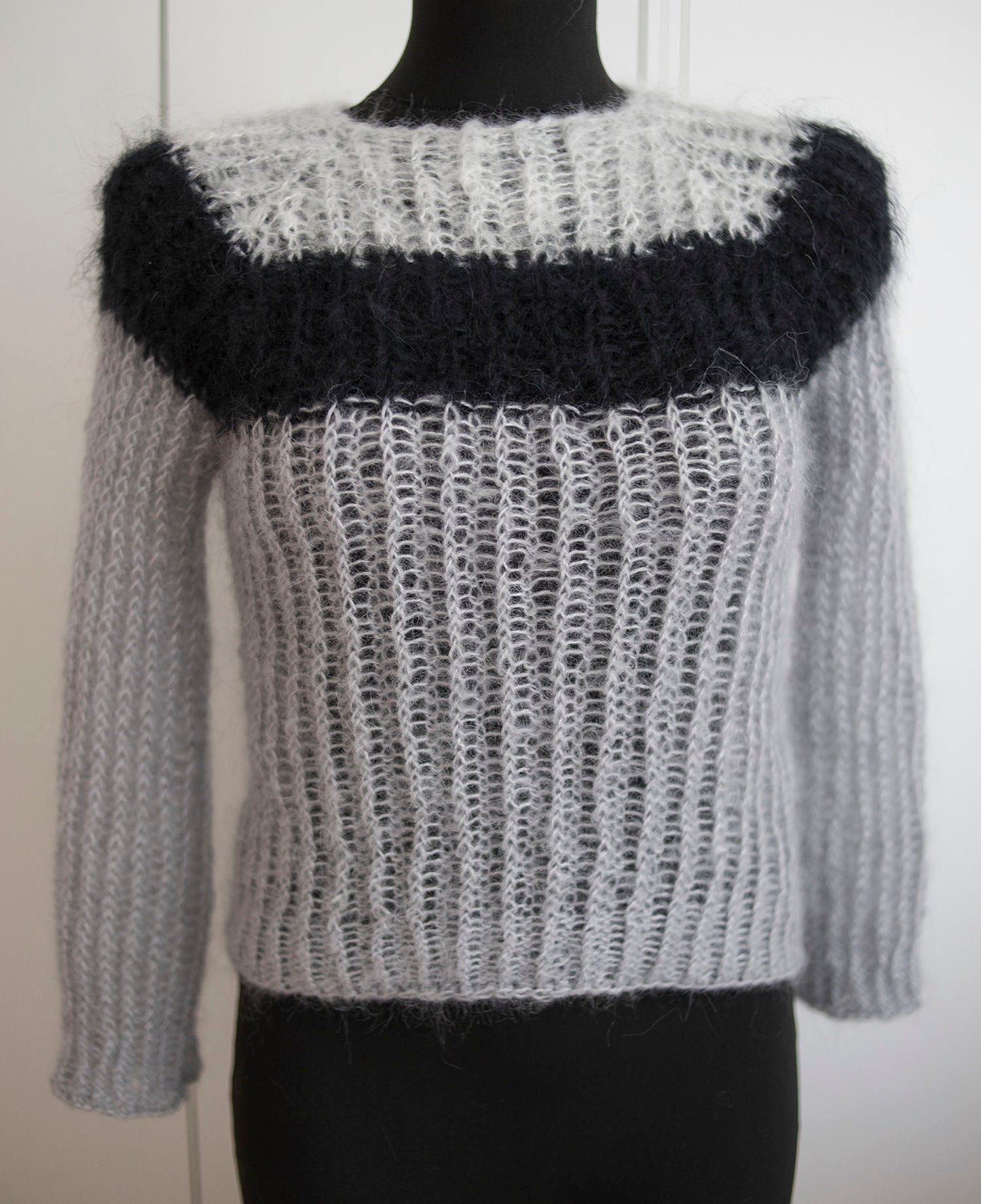 "Married To The Cloud" Striped sweater