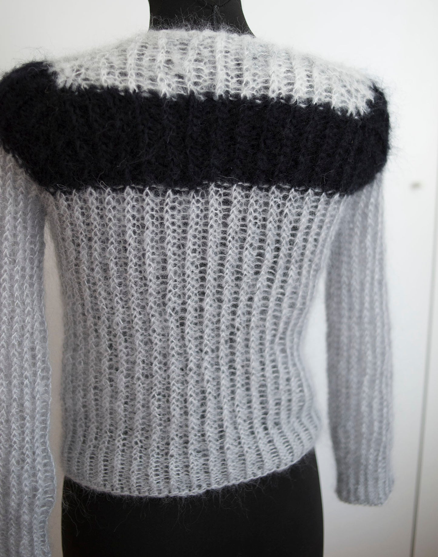 "Married To The Cloud" Striped sweater
