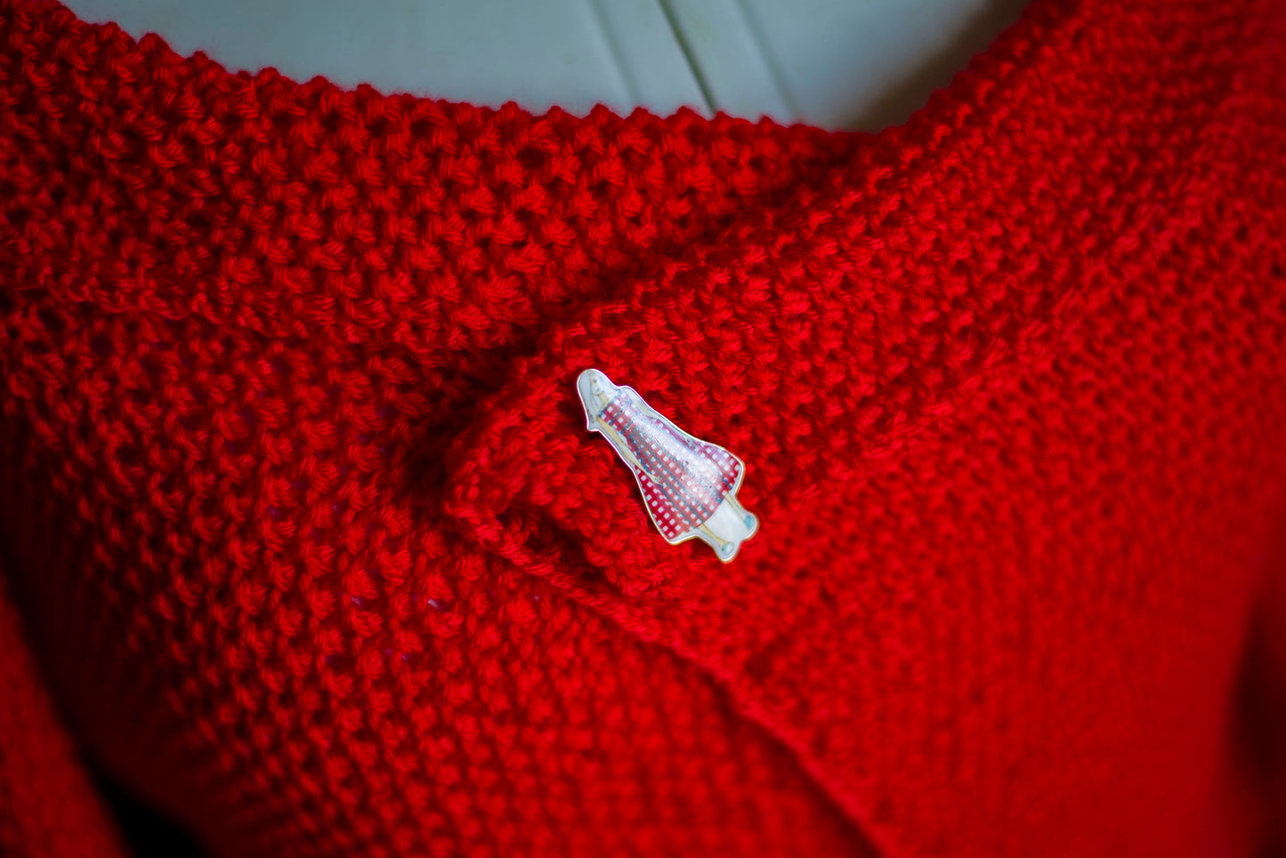 "Folk" cardigan