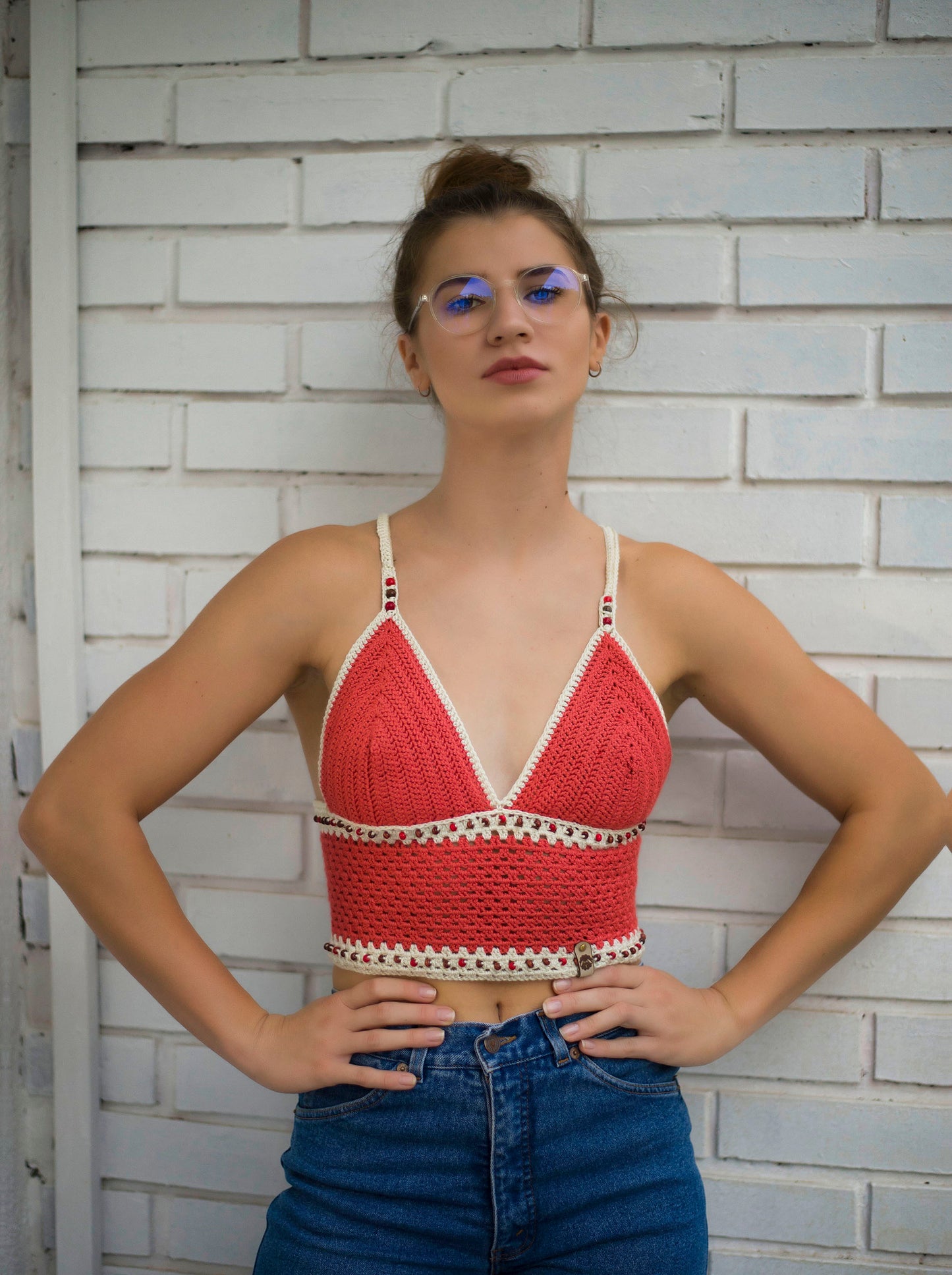 "Infinity" Bralette crop top