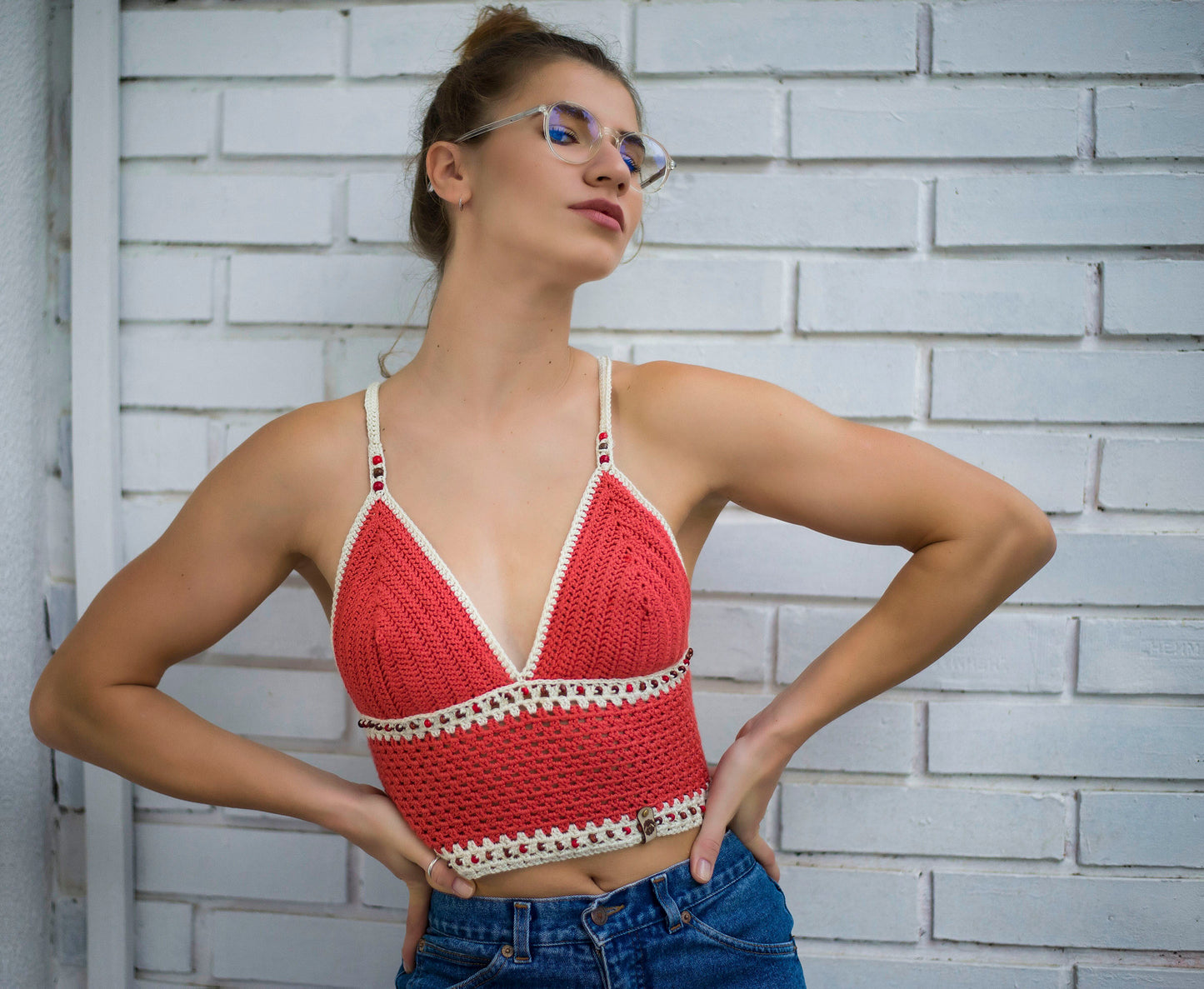 "Infinity" Bralette crop top