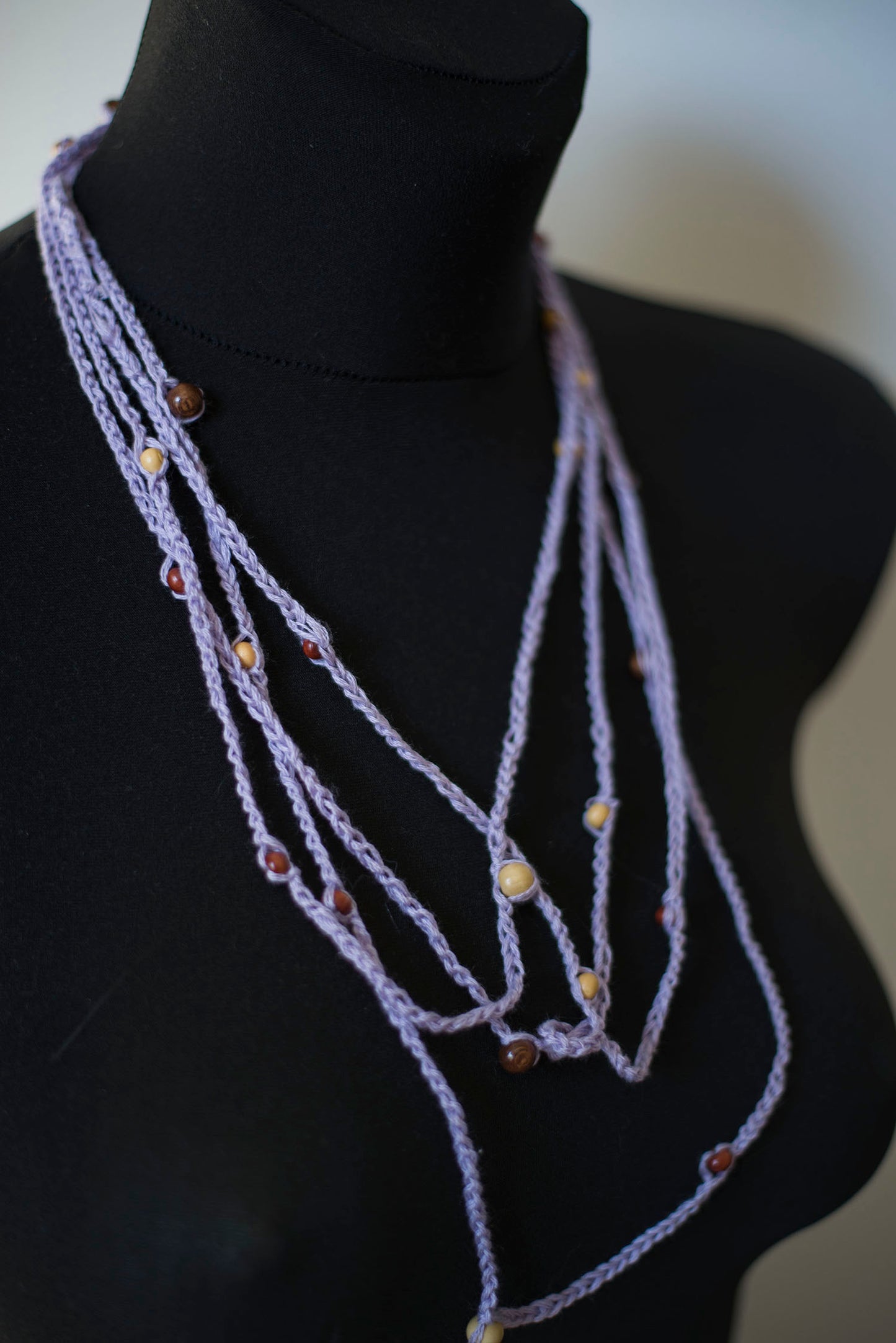 Necklace "Levander"
