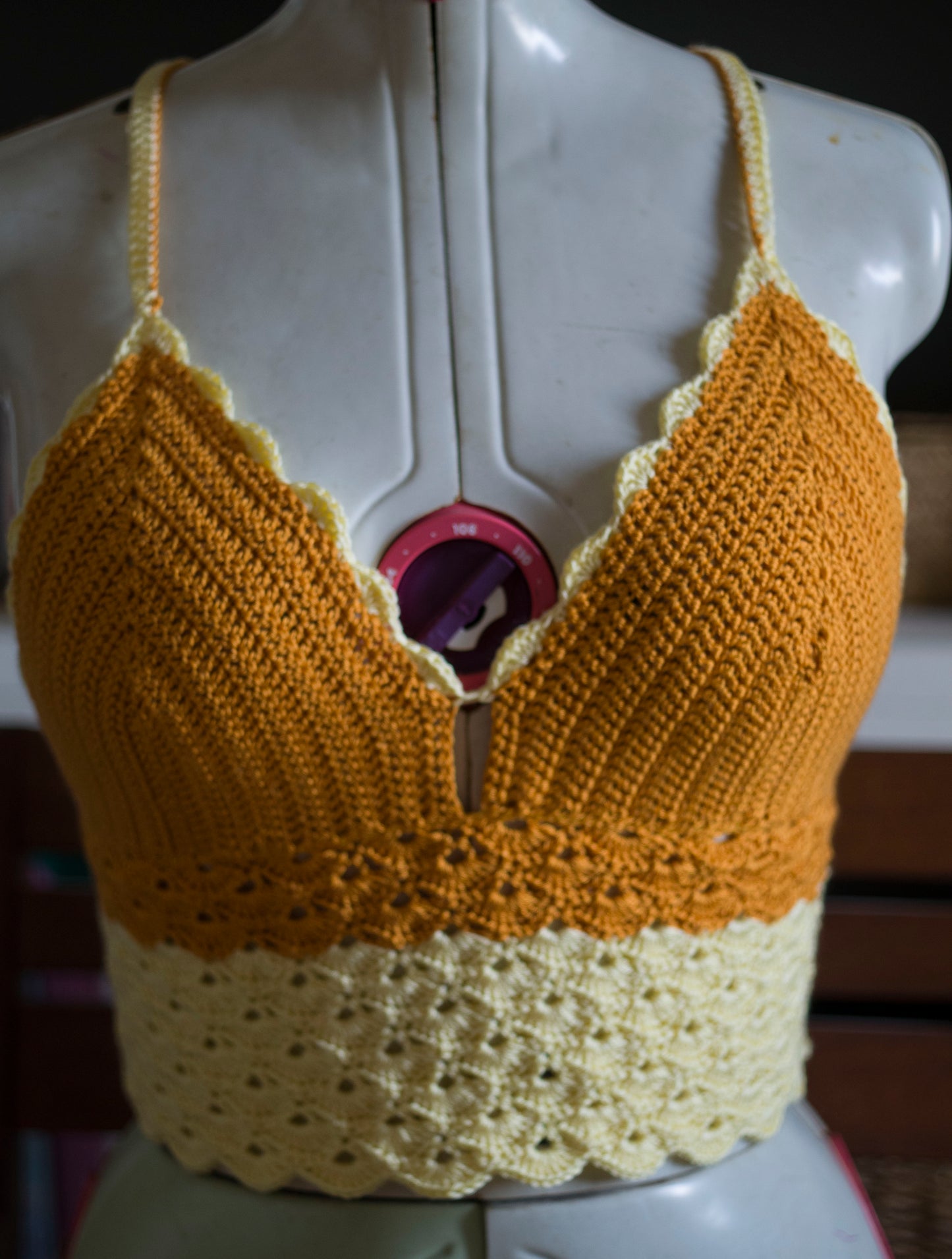 "Gagarin 2" Bralette crop top