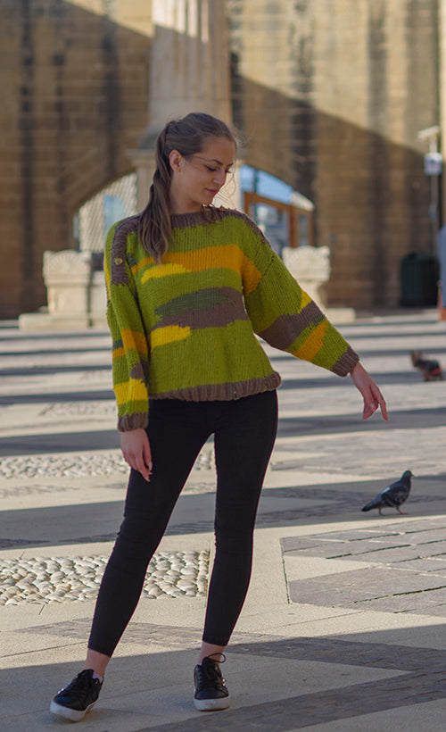 "And We Are Trying" sweater