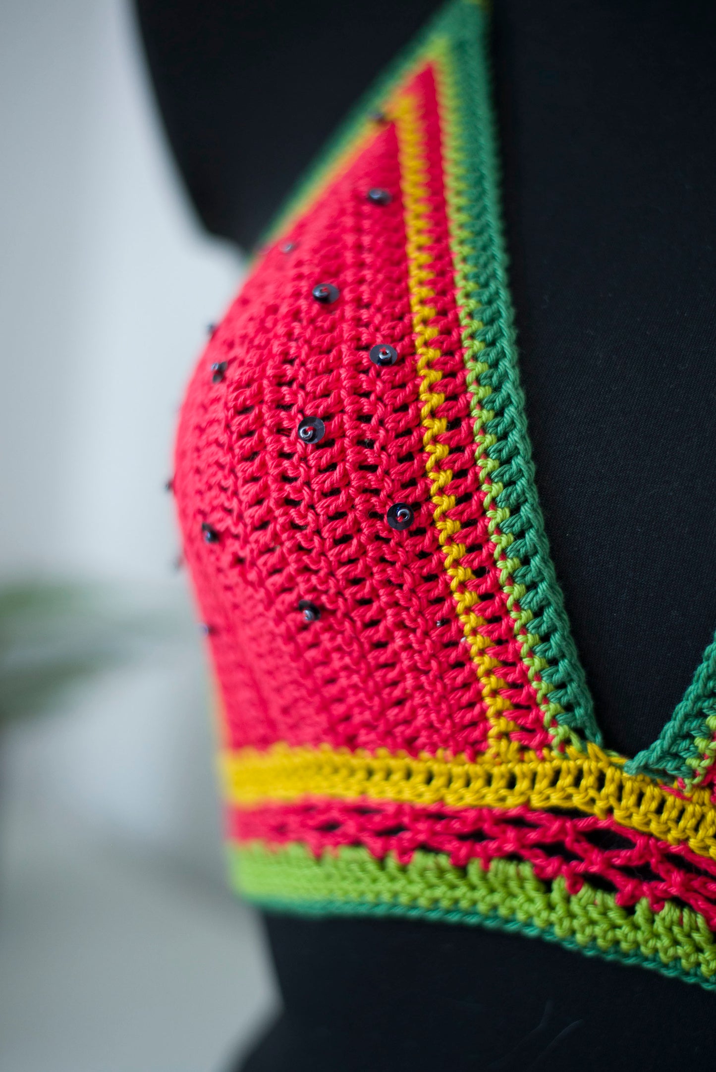 "Watermelon" bikini top
