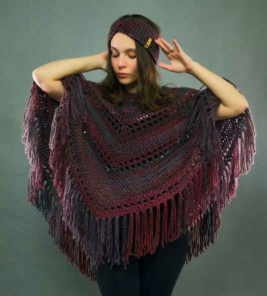 "101 Kinds Of Love" Beanie, Headband & Poncho