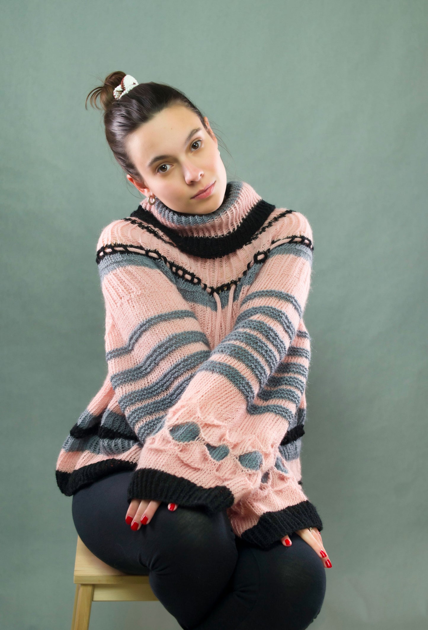 "Strawberry Pudding" Sweater for Women