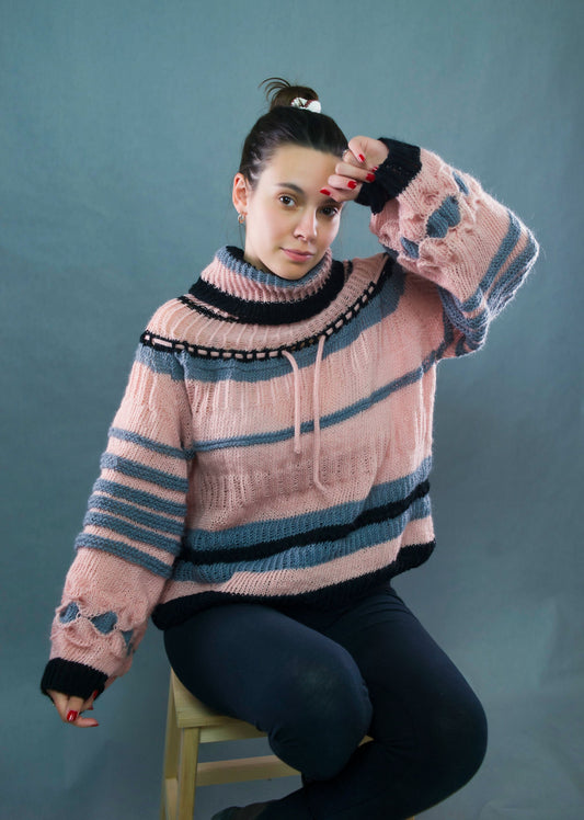 "Strawberry Pudding" Sweater for Women