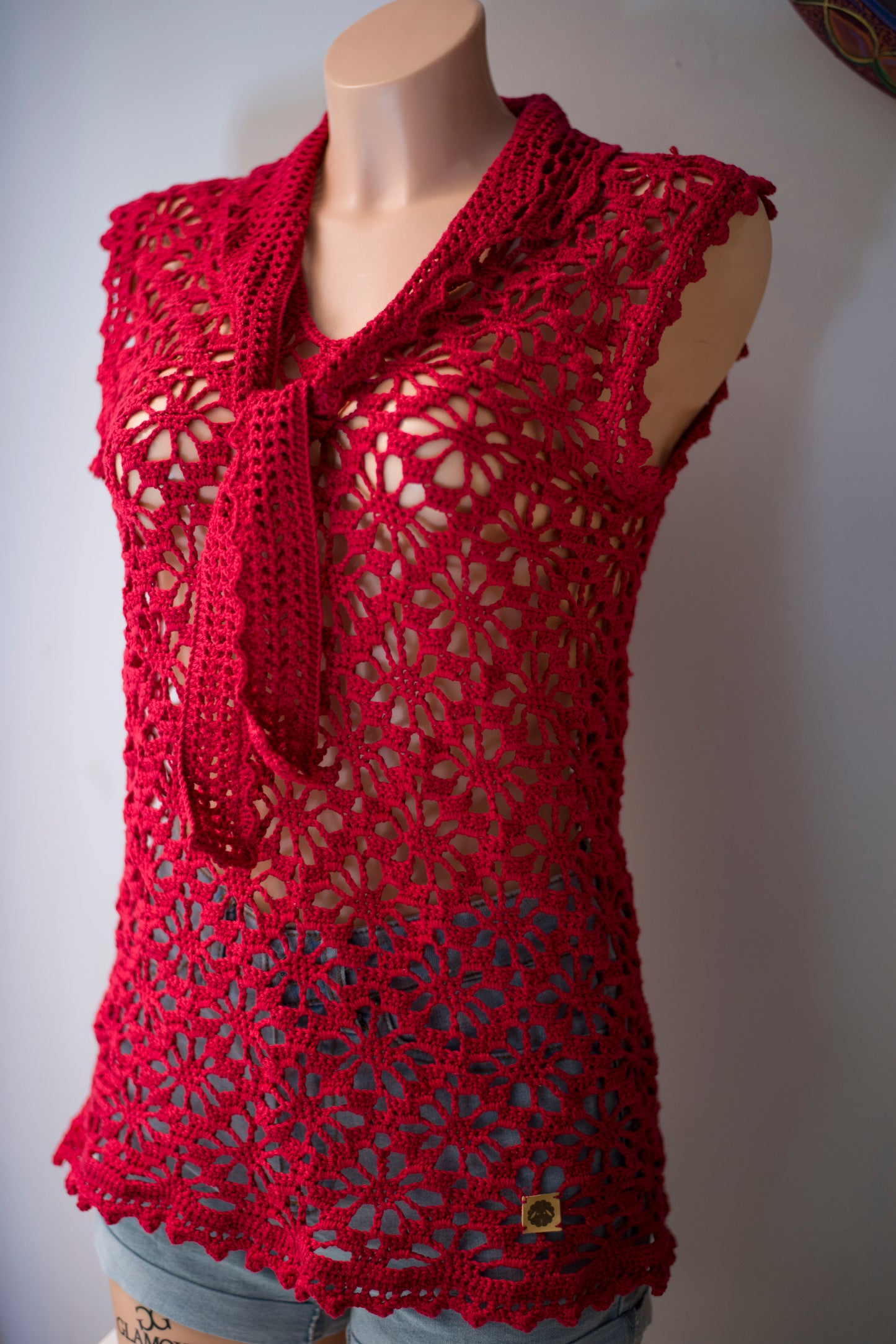 "Bloomer" Cotton vest