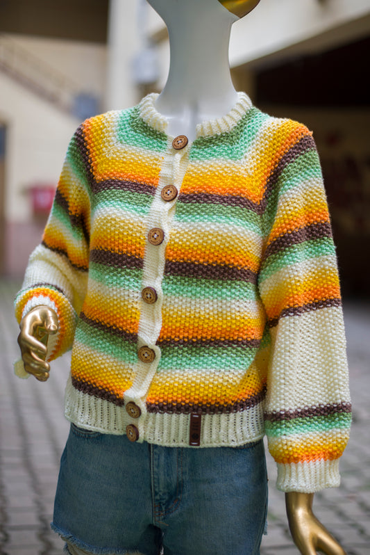 "Spring moss" Cardigan