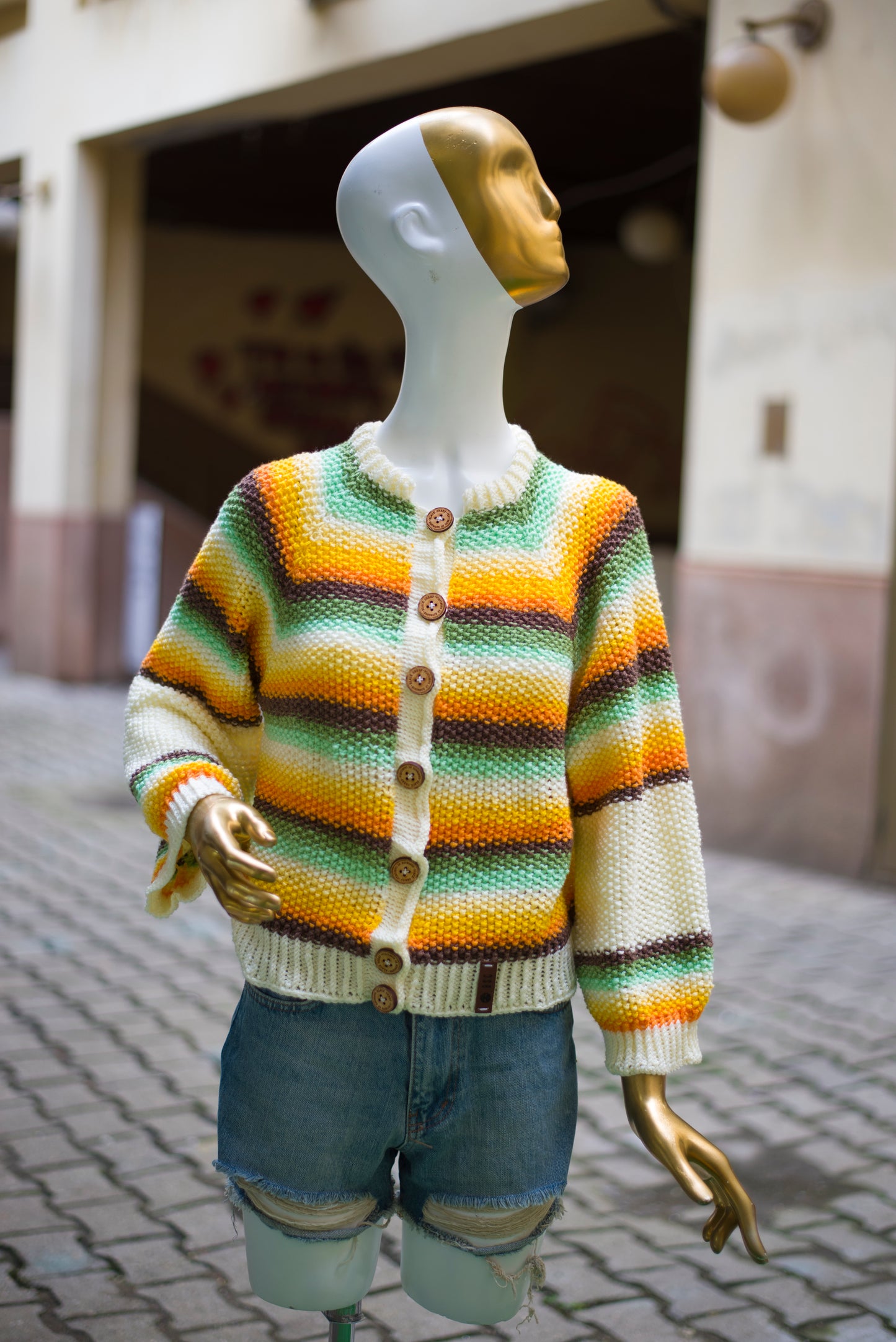 "Spring moss" Cardigan