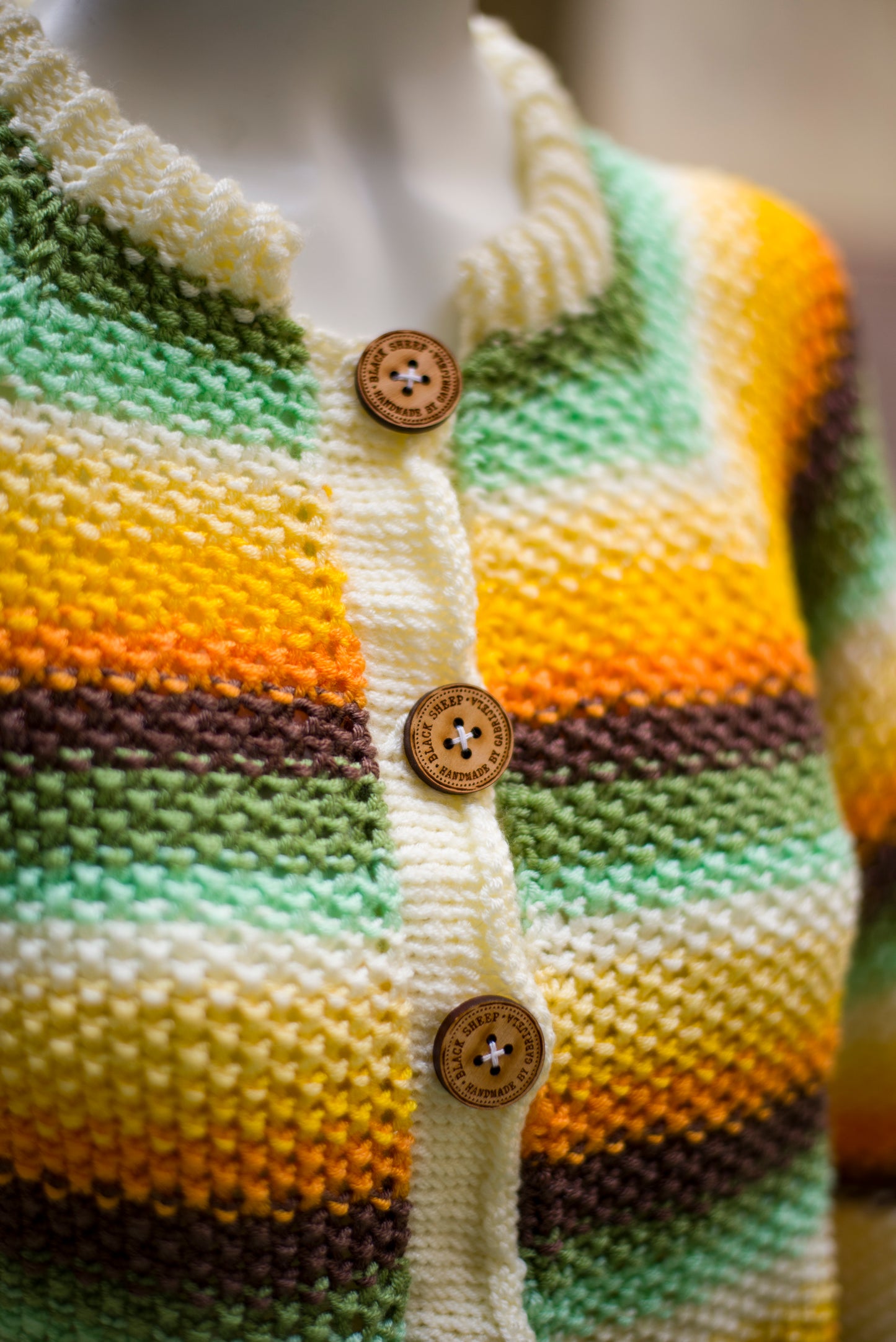 "Spring moss" Cardigan