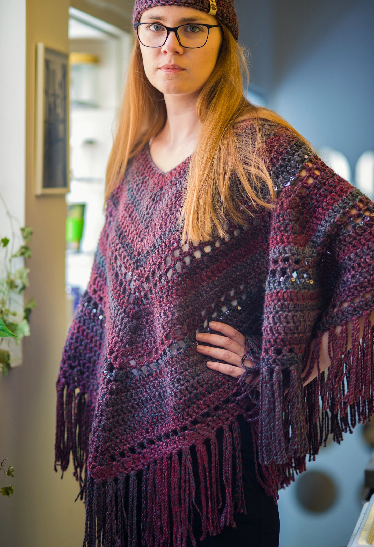 "101 Kinds Of Love" Beanie, Headband & Poncho