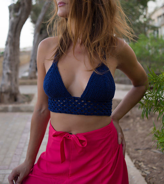 "Relationship" Bralette crop top