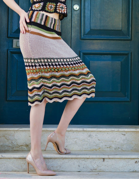 "The Three Youth" skirt