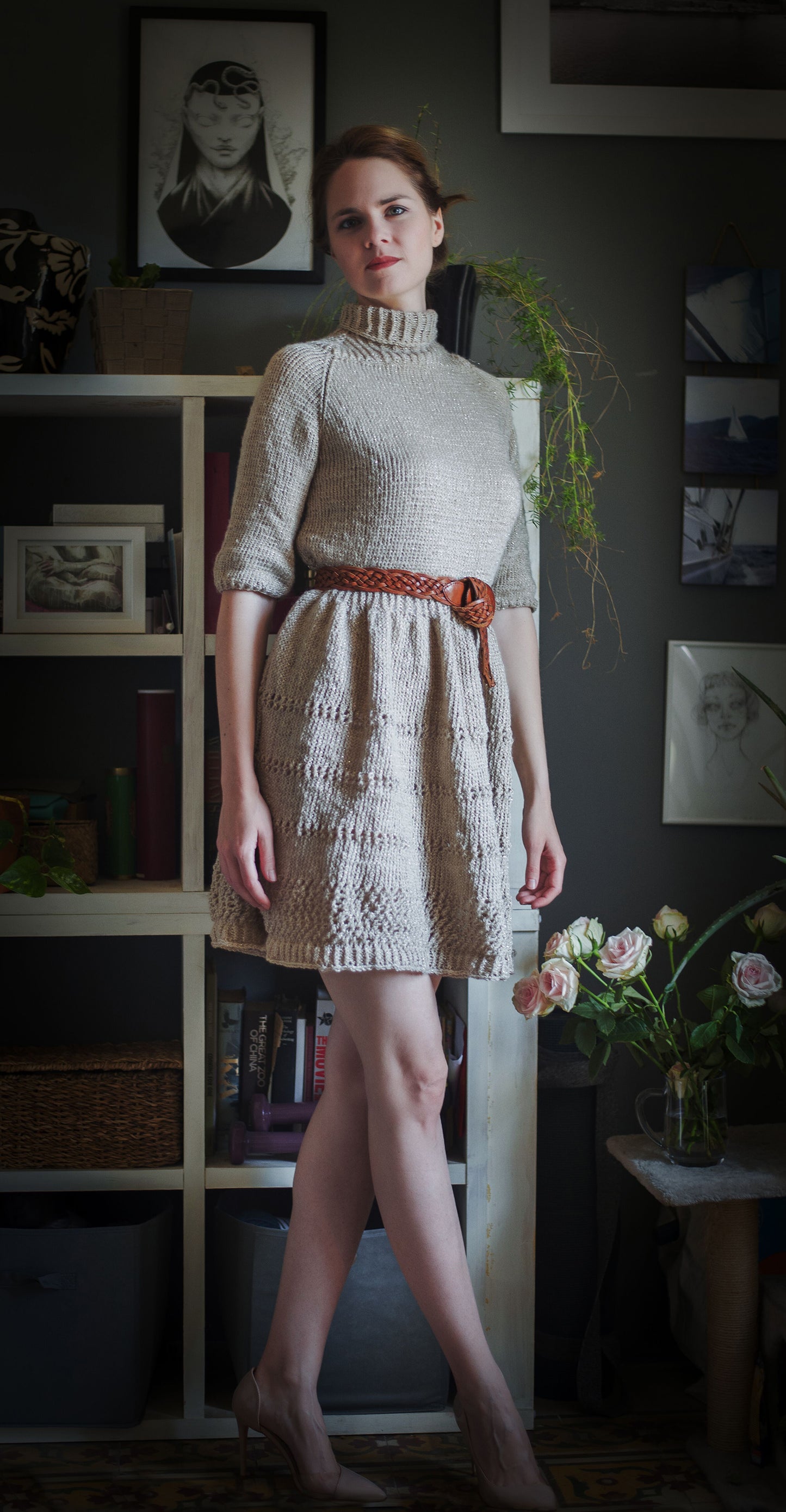 "The Burning Of The Houses of Gods" dress