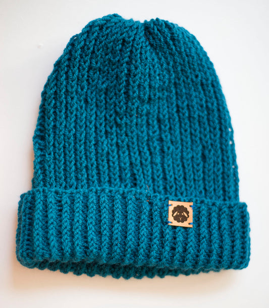 "Men Turquoise" Beanie