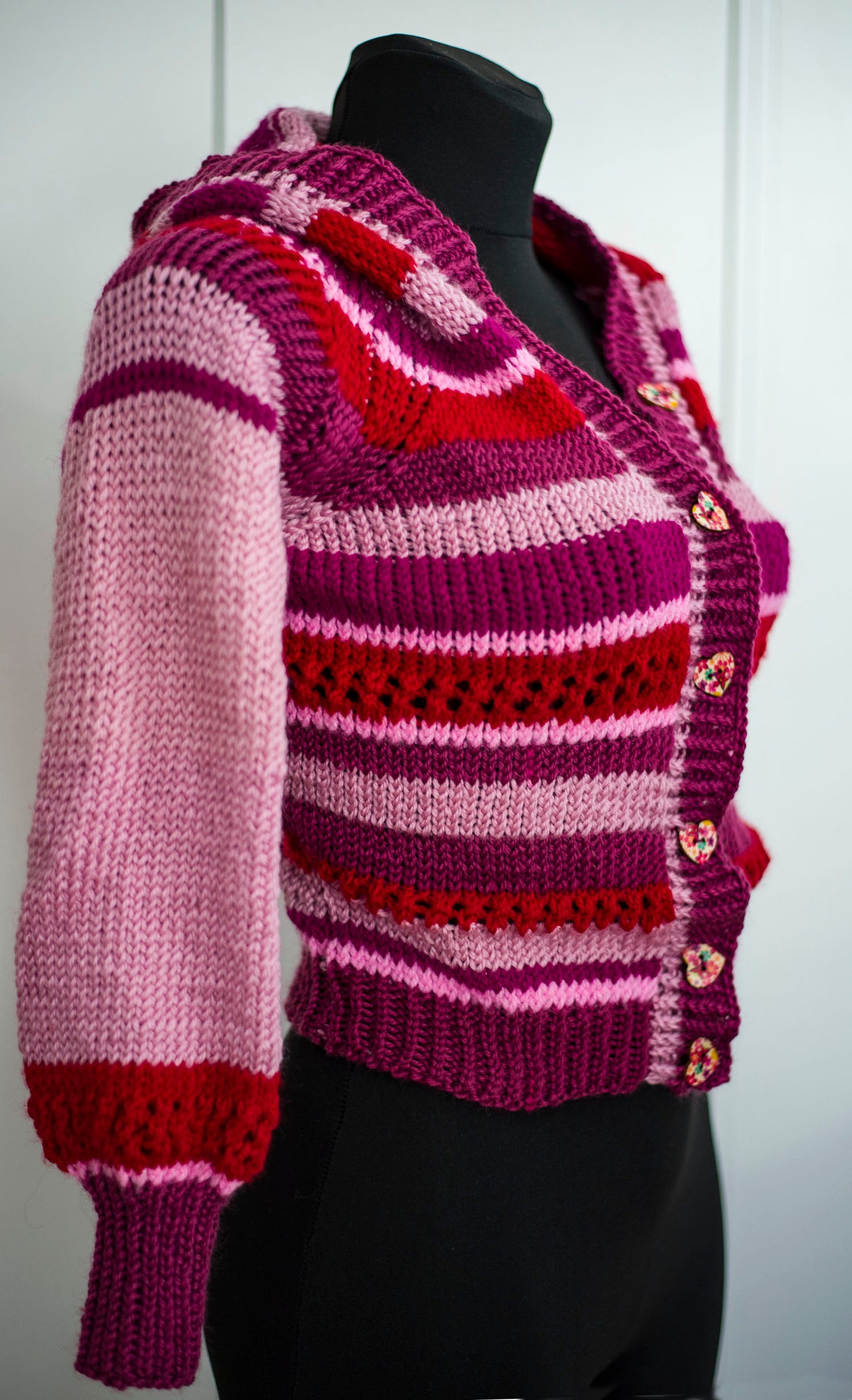 "I Want To Ride My Bike" cardigan