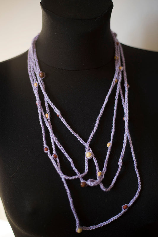 Necklace "Levander"